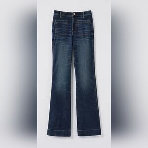 J. Jill Dark Blue Flare Jeans